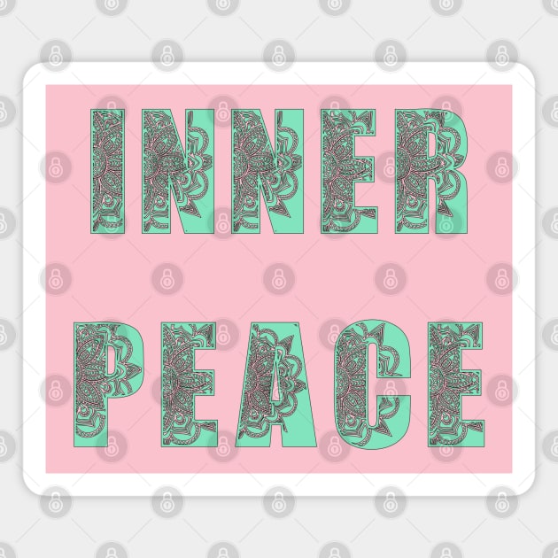 Inner Peace Magnet by yayor